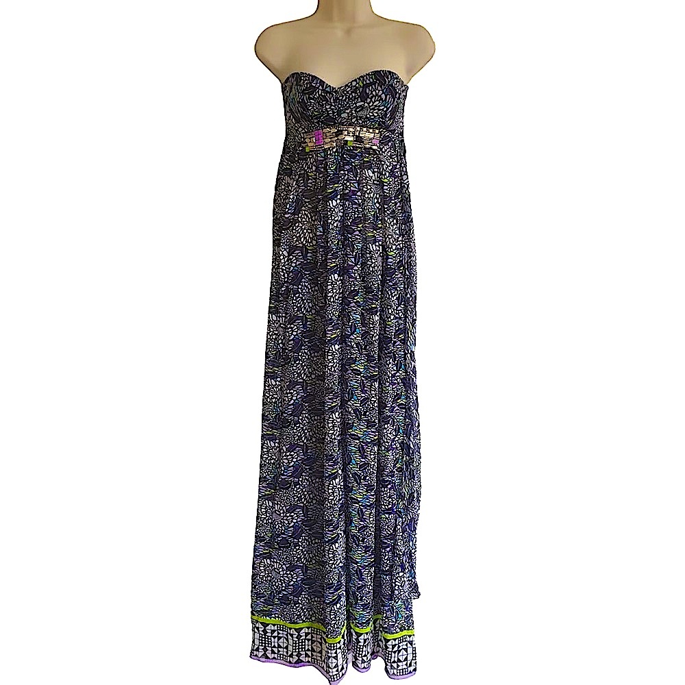Matthew Williamson Strapless Maxi Dress